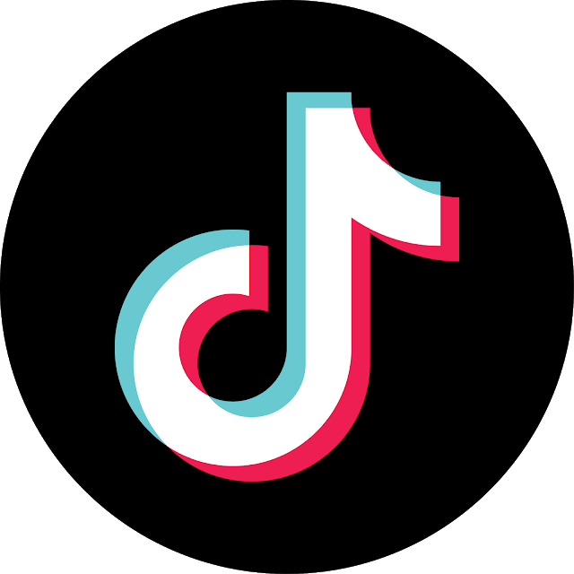 TikTok logo taken from https://pngimg.com/image/94159